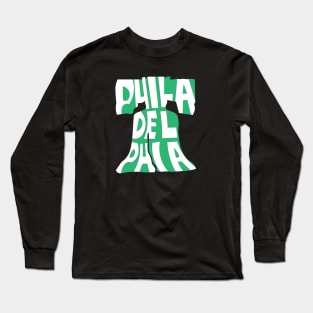 Liberty Bell Green Long Sleeve T-Shirt